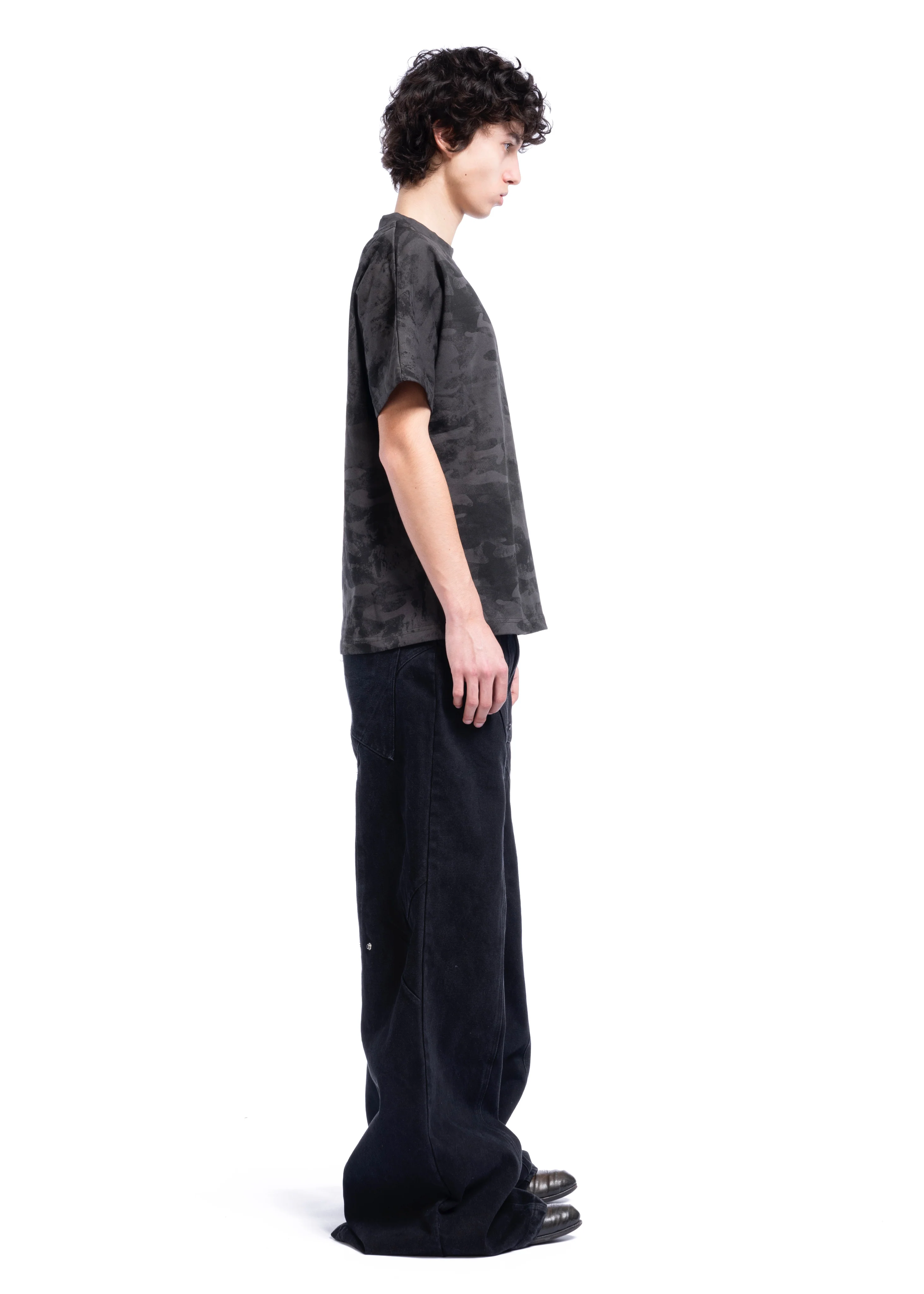 CAMO MONOGRAM T-SHIRT BLACK - Image 7
