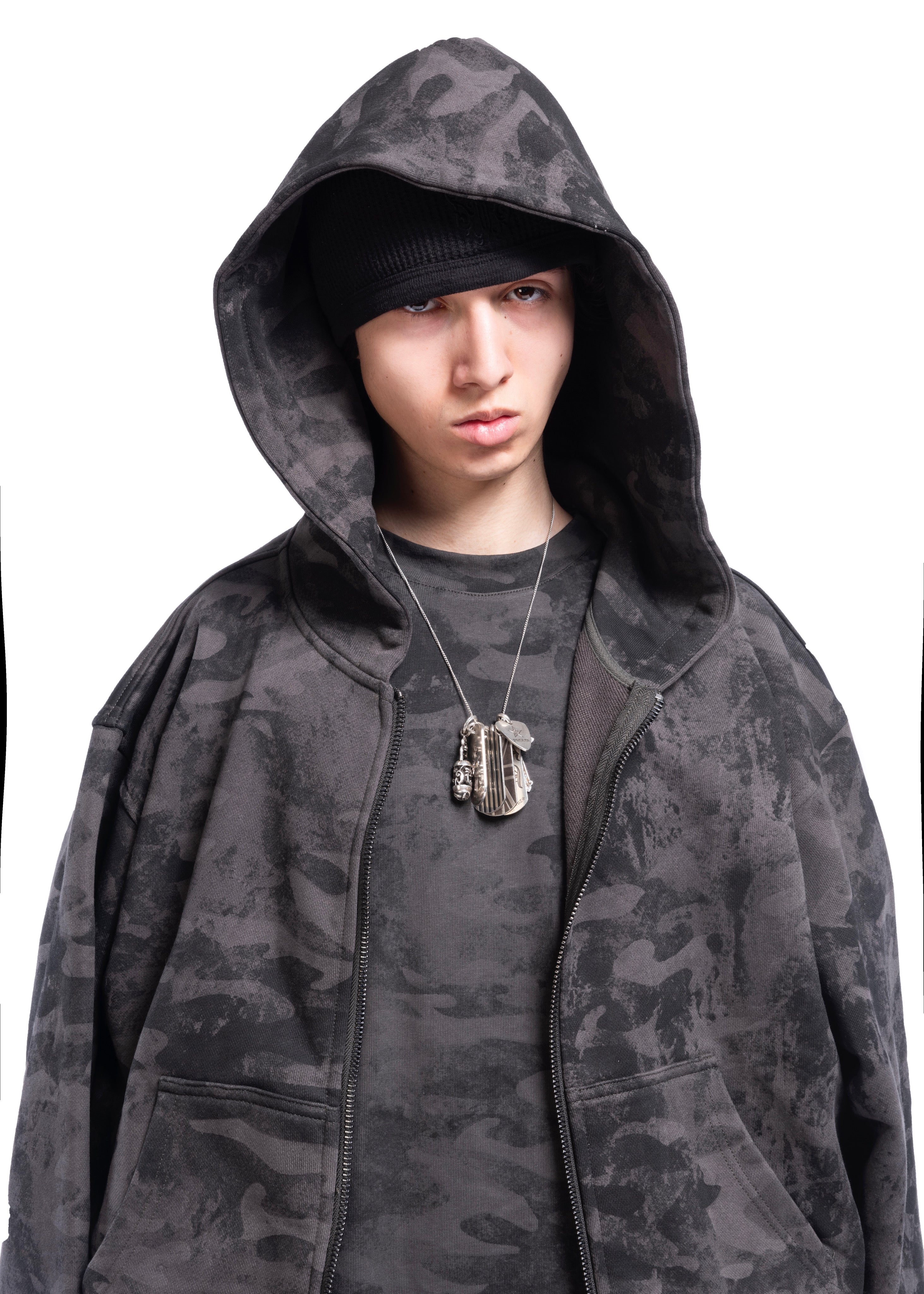CAMO MONOGRAM T-SHIRT BLACK - Image 8