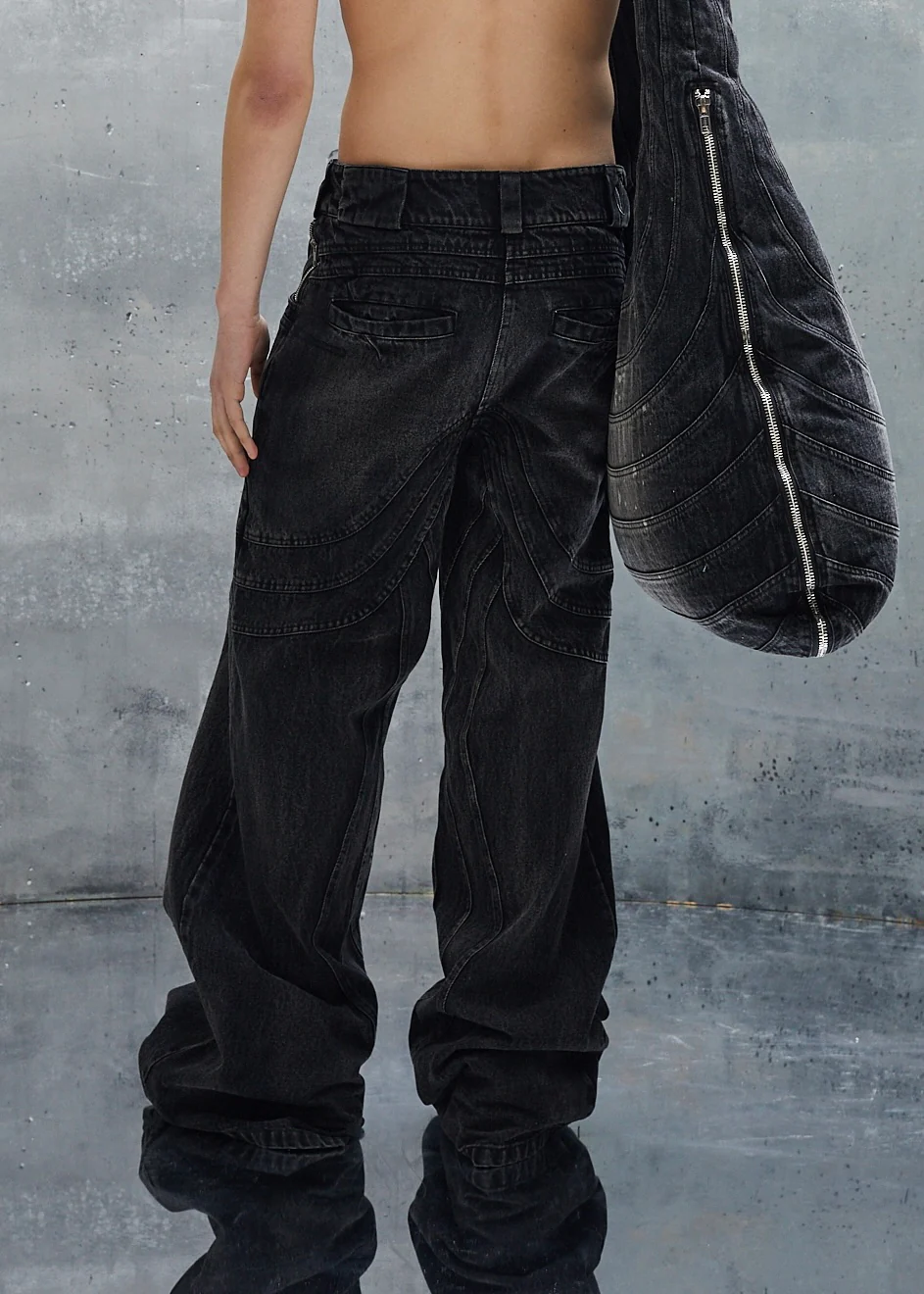 HEAVY WAVE DENIM USED BLACK - Image 13
