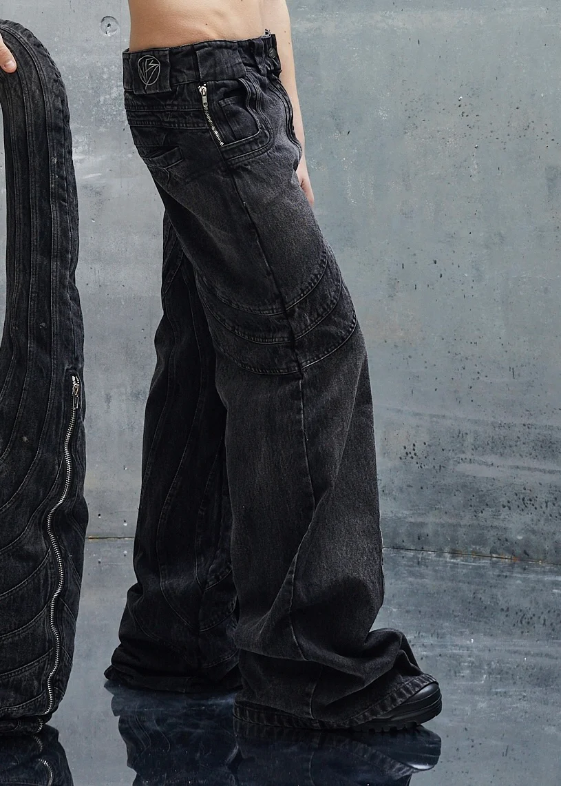 HEAVY WAVE DENIM USED BLACK - Image 16