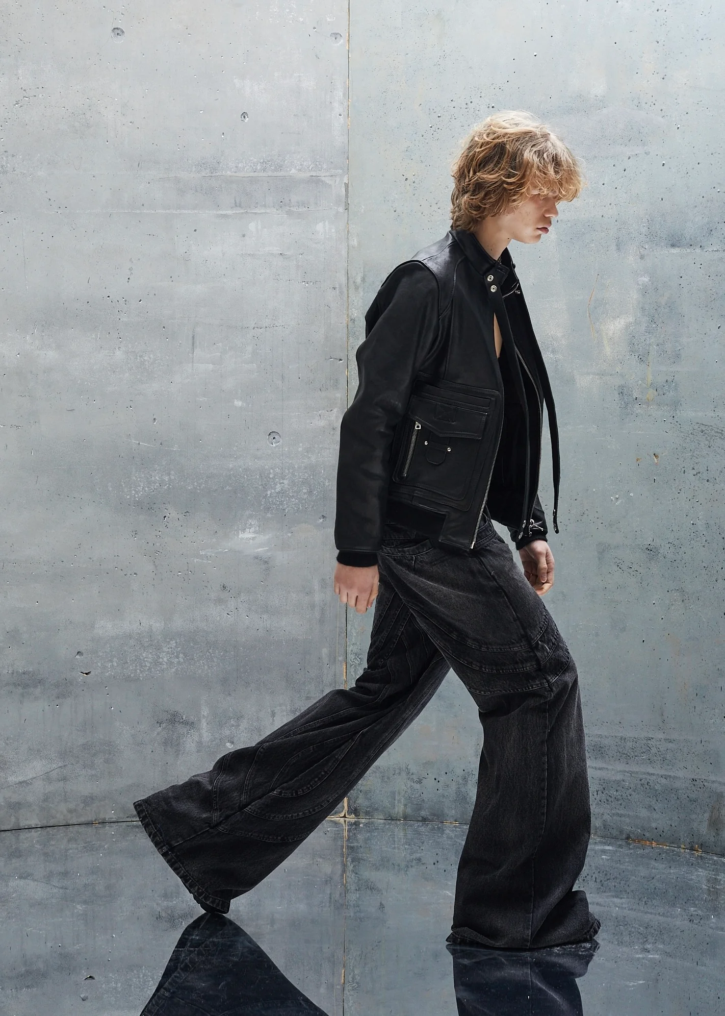HEAVY WAVE DENIM USED BLACK - Image 19