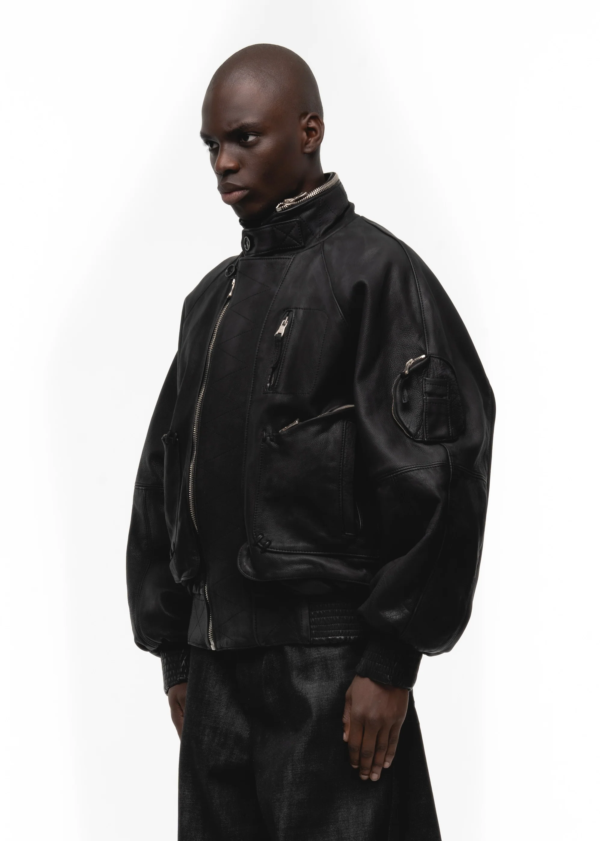 FLIGHT LEATHER COTTON JACKET - Image 10