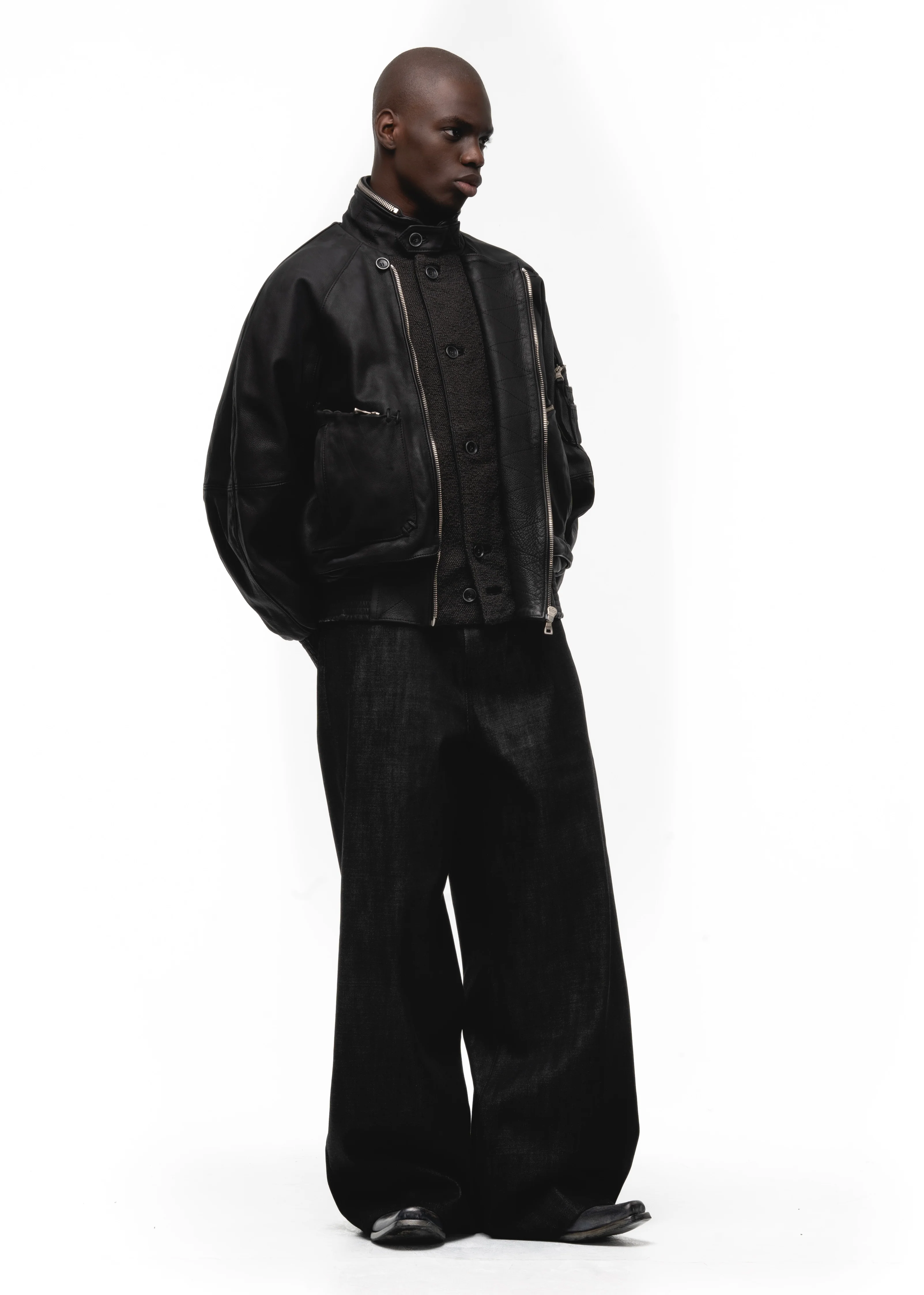 FLIGHT LEATHER COTTON JACKET - Image 11