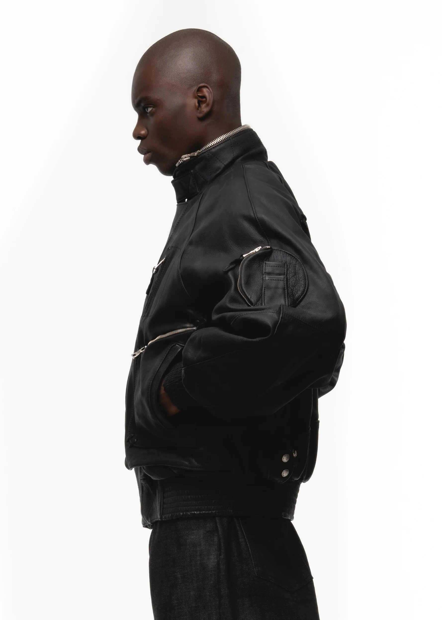 FLIGHT LEATHER COTTON JACKET - Image 13