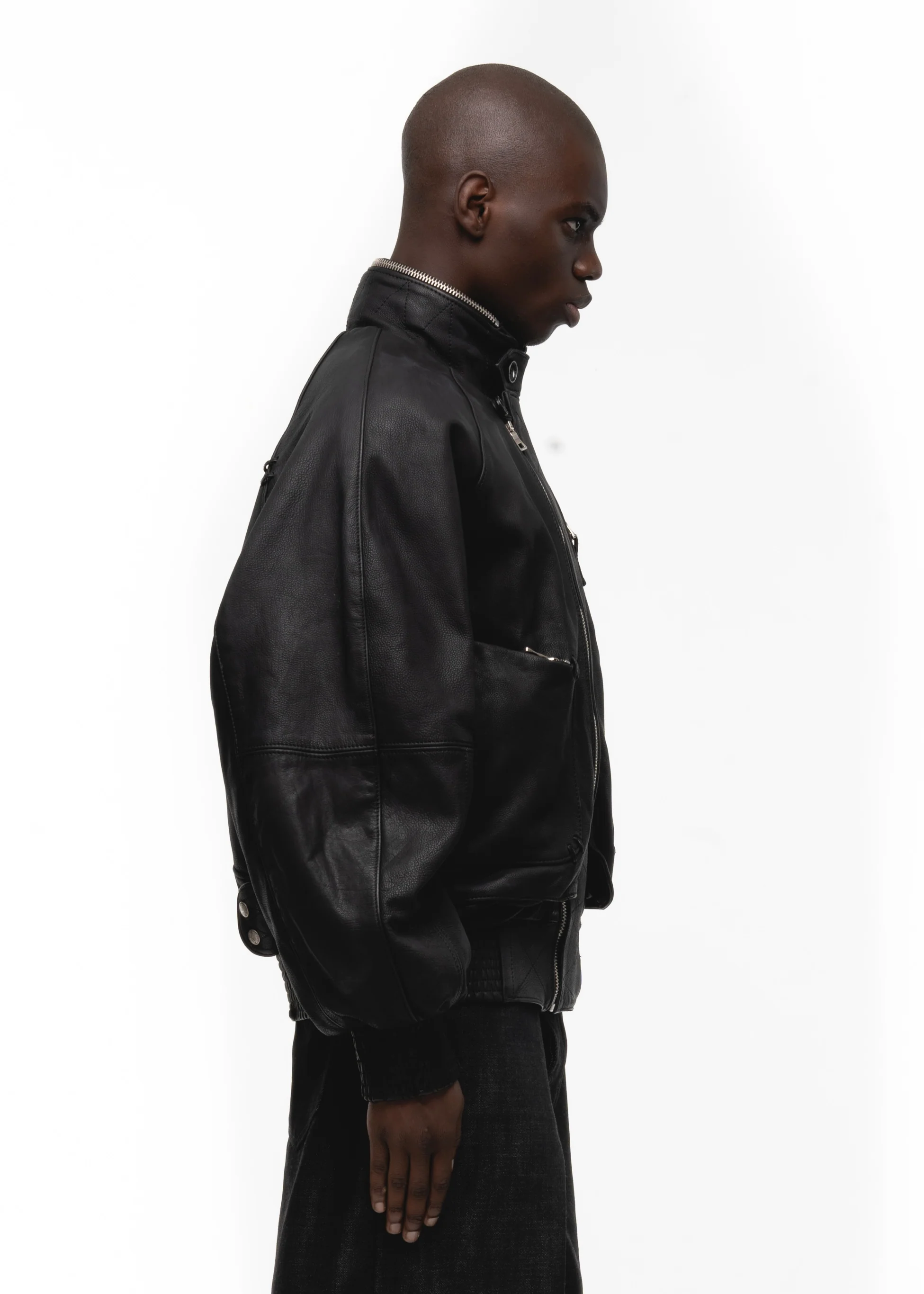 FLIGHT LEATHER COTTON JACKET - Image 8