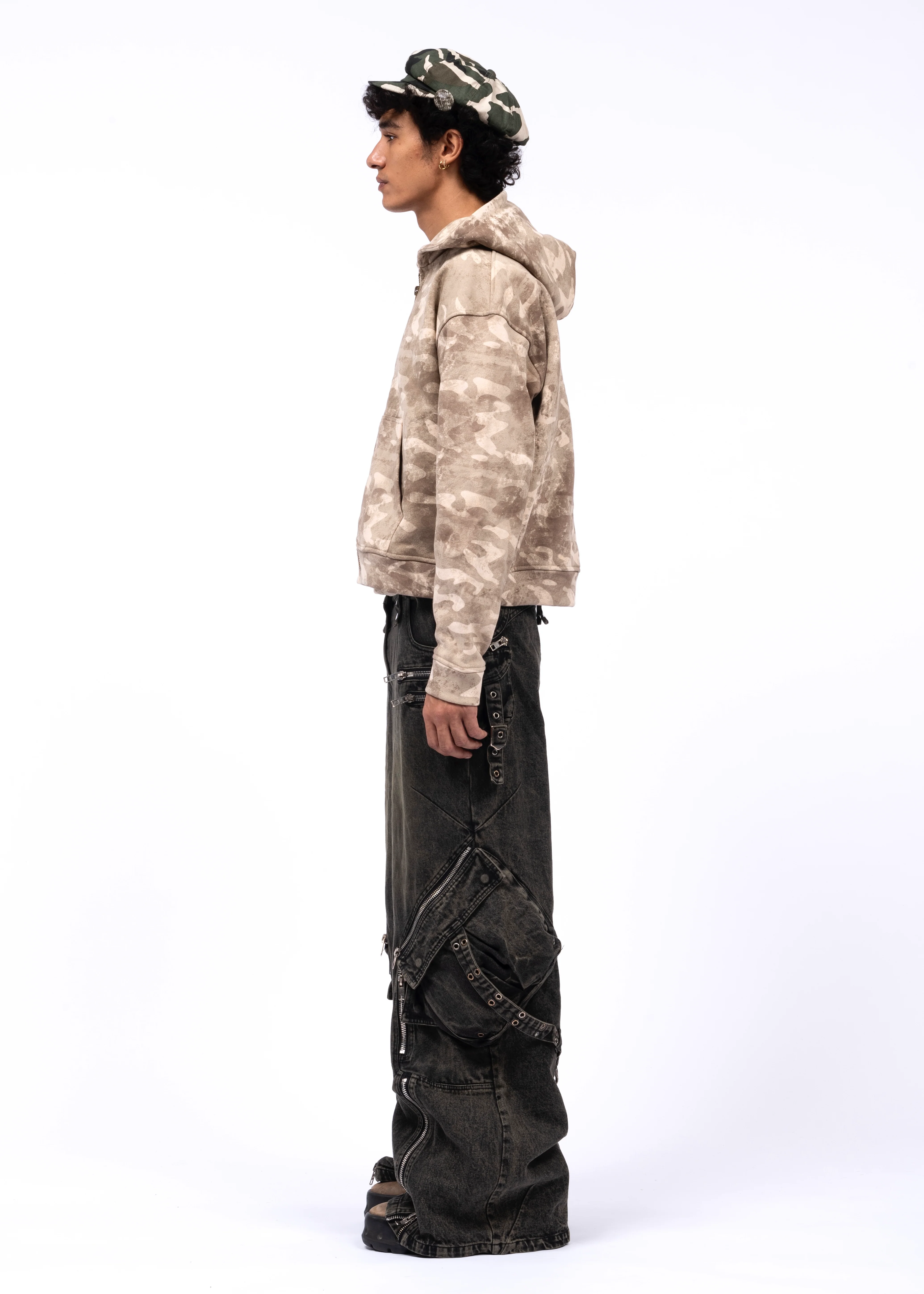CAMO MONOGRAM ZIP JACKET - Image 3