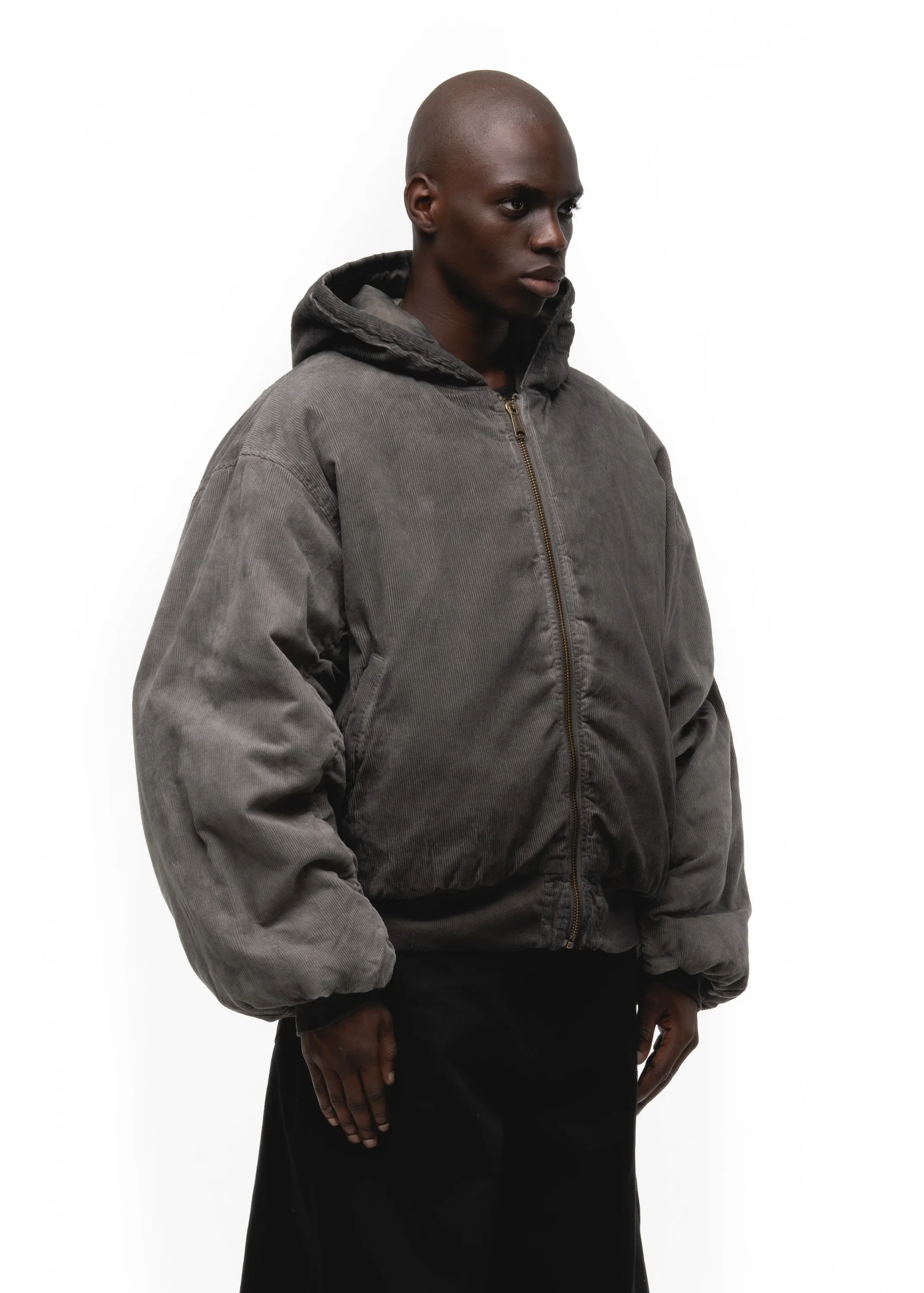 REVERSIBLE ONYX BOMBER JACKET BEIGE - Image 18