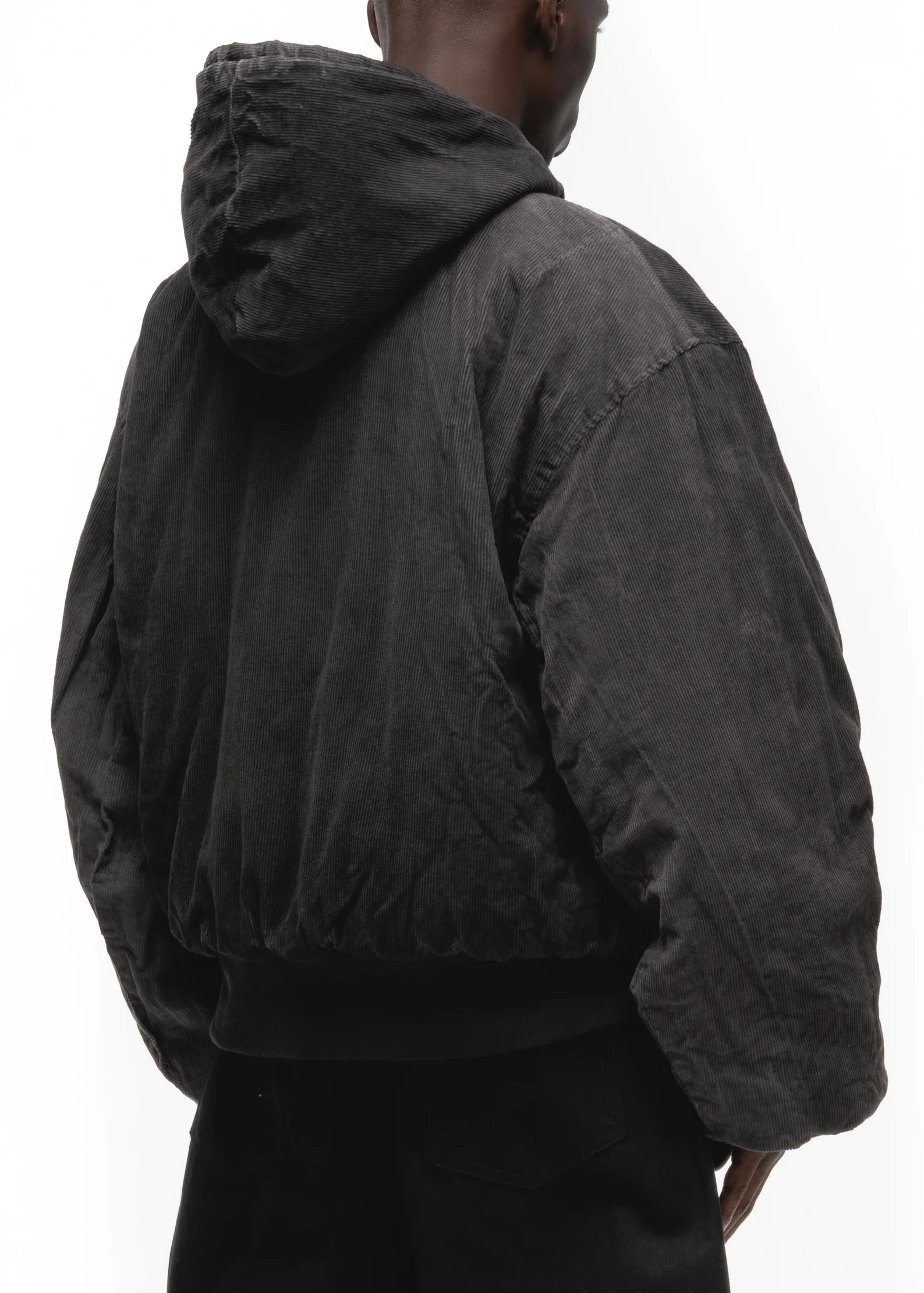 REVERSIBLE ONYX BOMBER JACKET GREY - Image 13