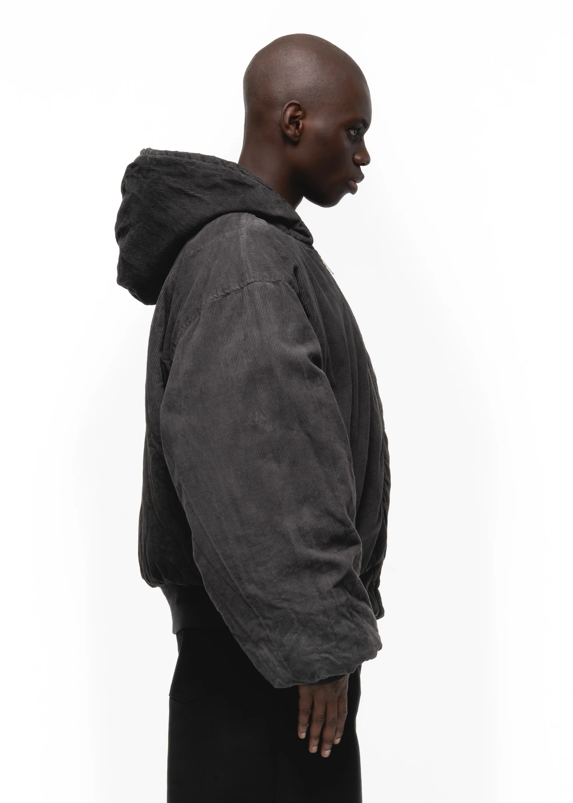 REVERSIBLE ONYX BOMBER JACKET GREY - Image 15