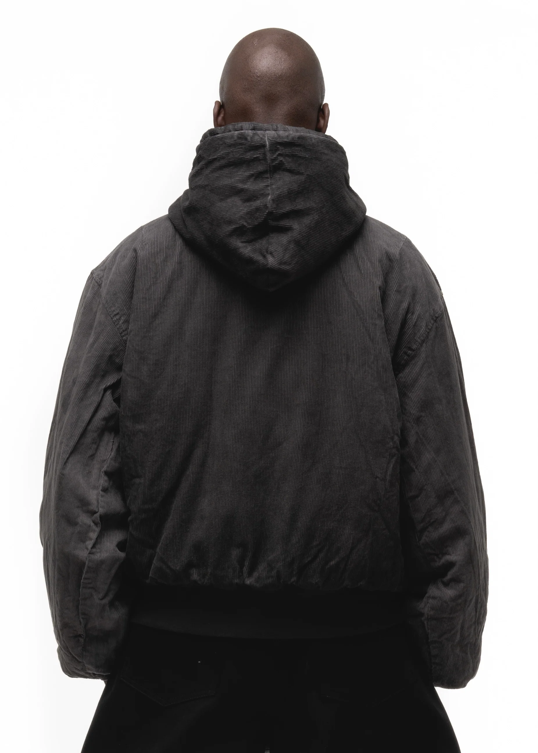 REVERSIBLE ONYX BOMBER JACKET GREY - Image 6