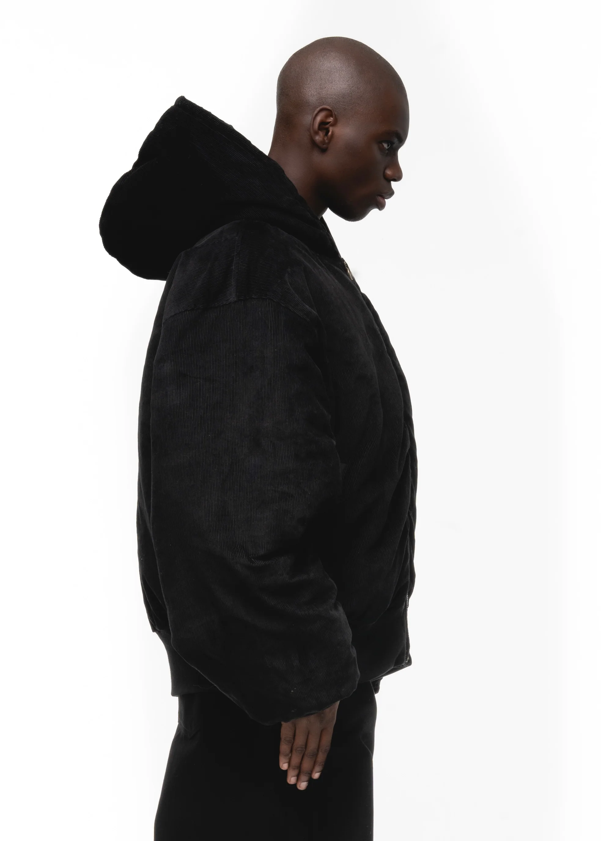 REVERSIBLE ONYX BOMBER JACKET BLACK - Image 11