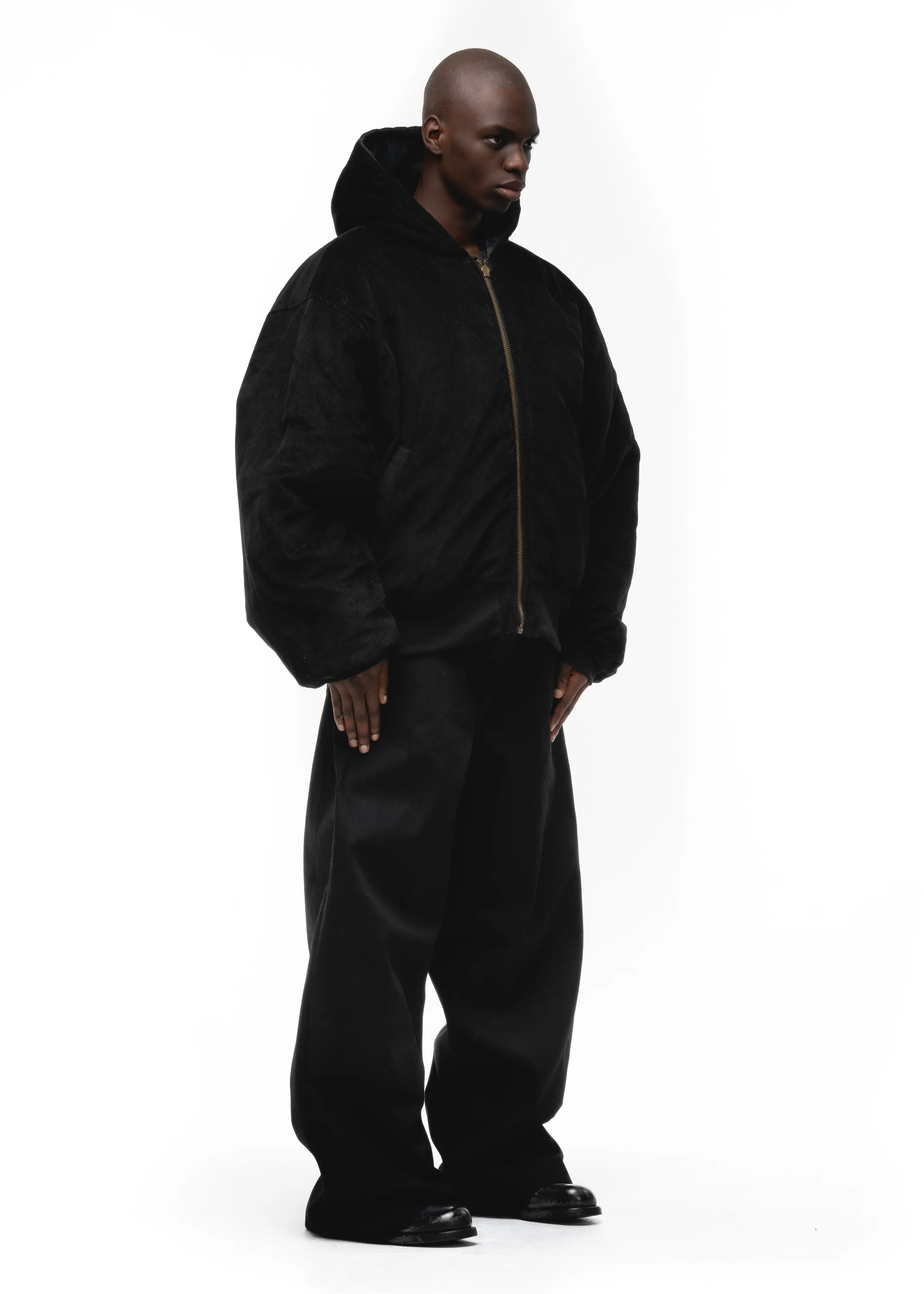 REVERSIBLE ONYX BOMBER JACKET BLACK - Image 13