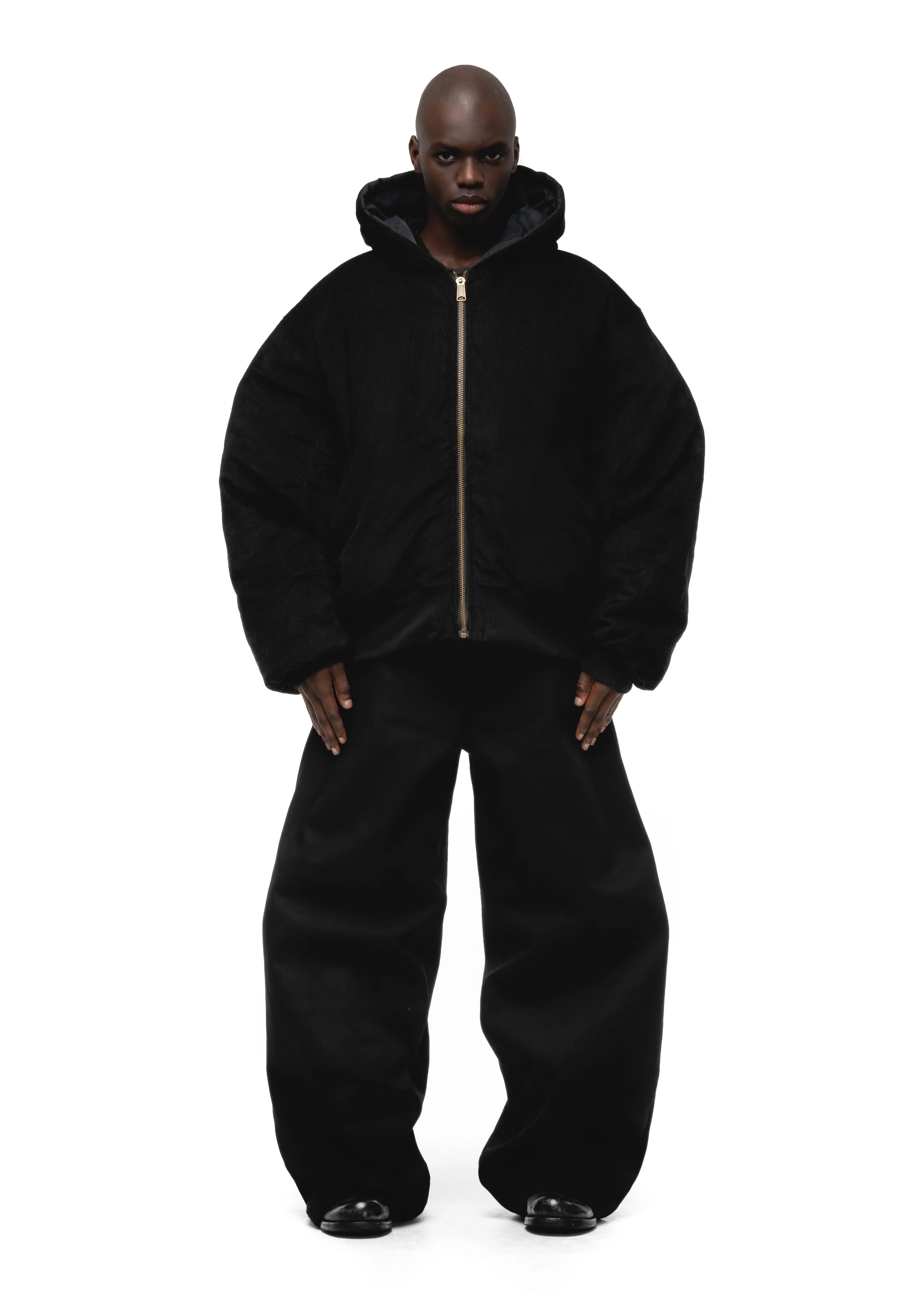 REVERSIBLE ONYX BOMBER JACKET BLACK - Image 5