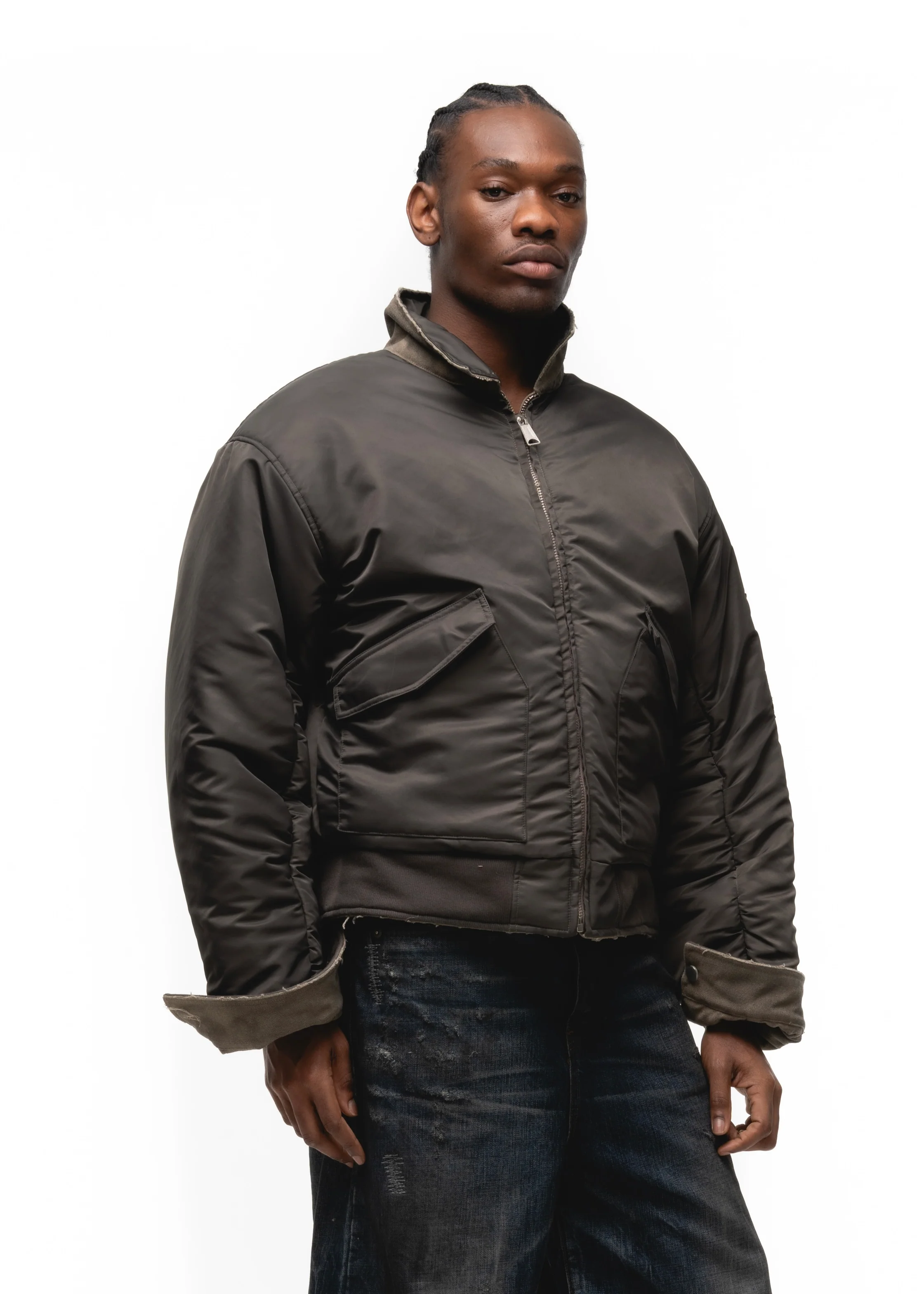 REVERSIBLE USED TRUCKER DENIM JACKET - Image 16